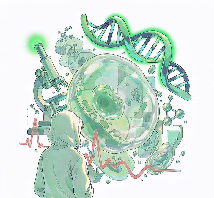 生命健康主题插图